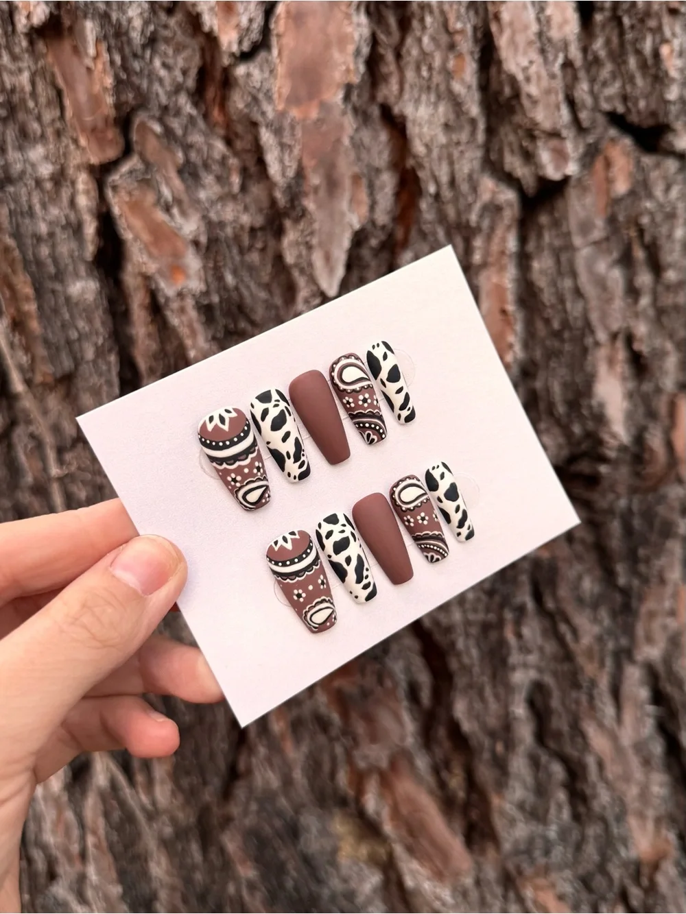 Cowgirl Charm press-on nails